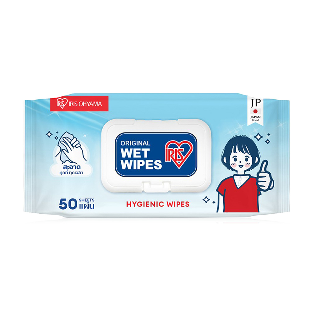 IRIS OHYAMA Original Wet Wipes 50 Sheets