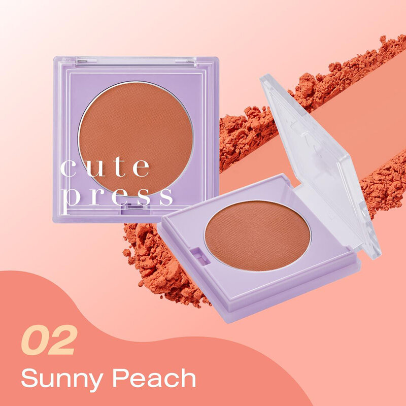 Cute Press Nonstop Beauty 8 Hr Soft Blush 3.5g #02 Sunny Peach
