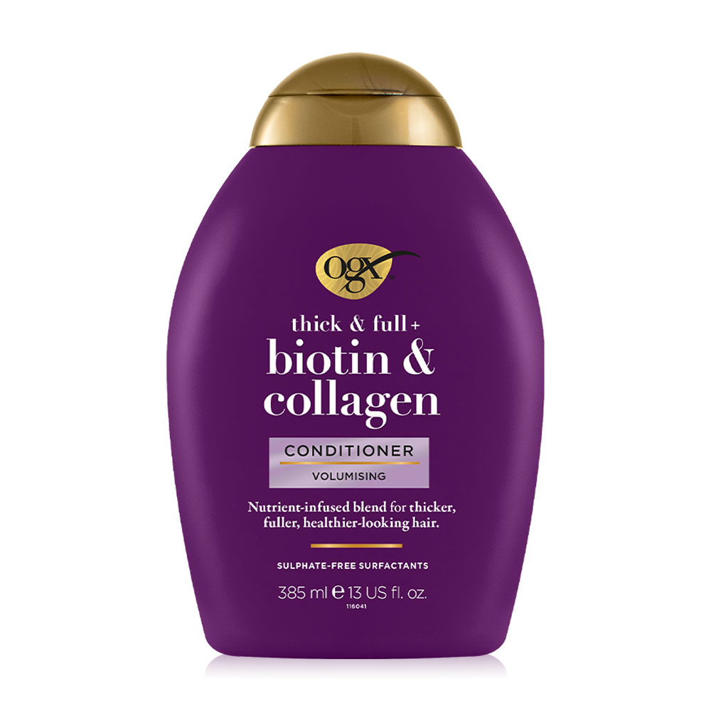 OGX Thick & Full Biotin Collagen Conditioner Volumising 385ml