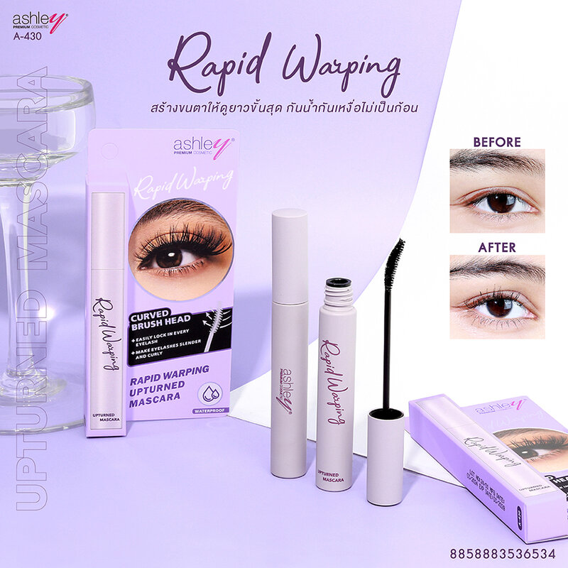 Ashley Rapid Warping Upturned Mascara 7g