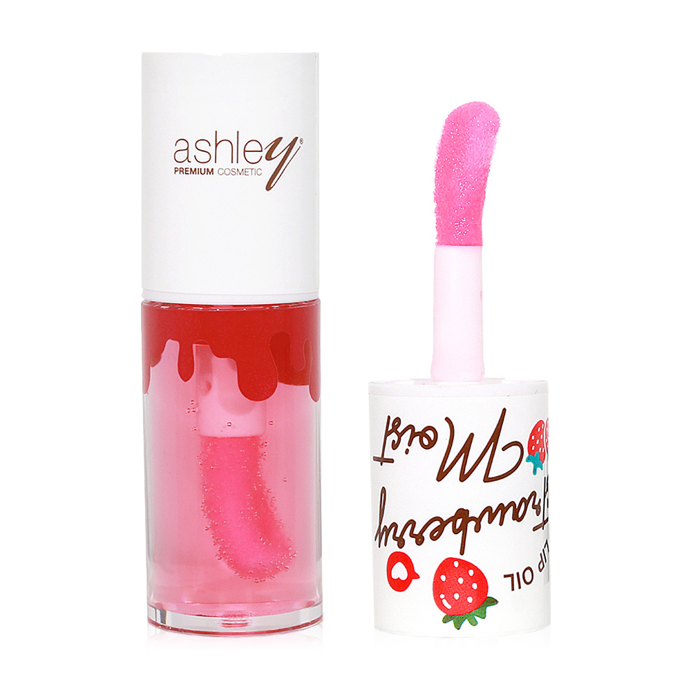 Ashley Moist Lip Oil 4.6g #01 Strawberry