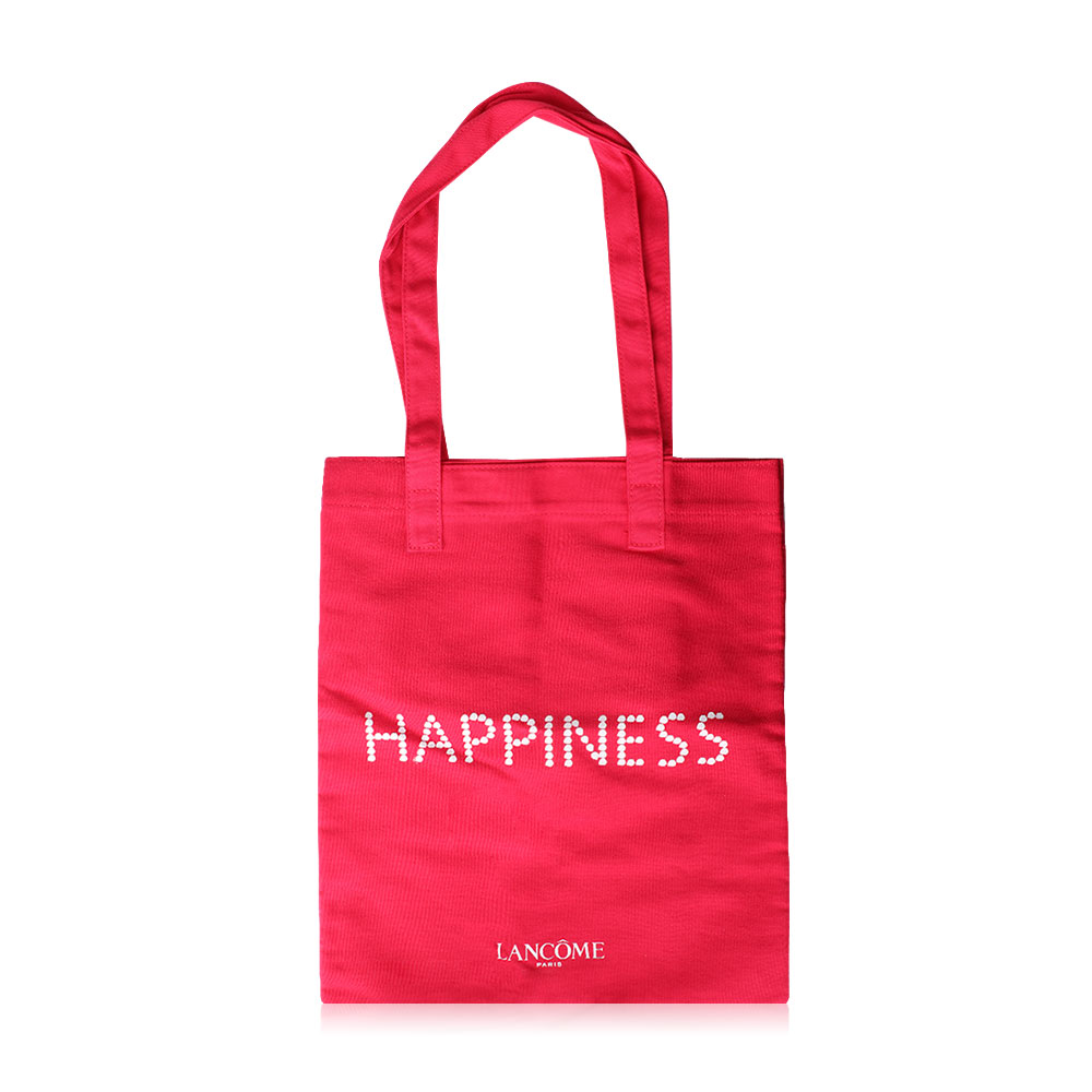Lancome Happiness Tote Bag #Pink