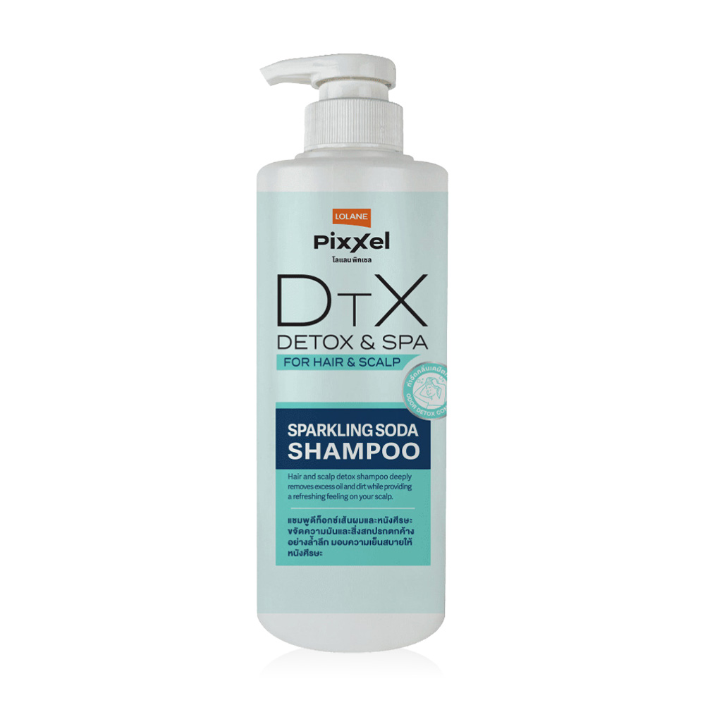Lolane Pixxel Detox & Spa Sparkling Soda Shampoo 550ml