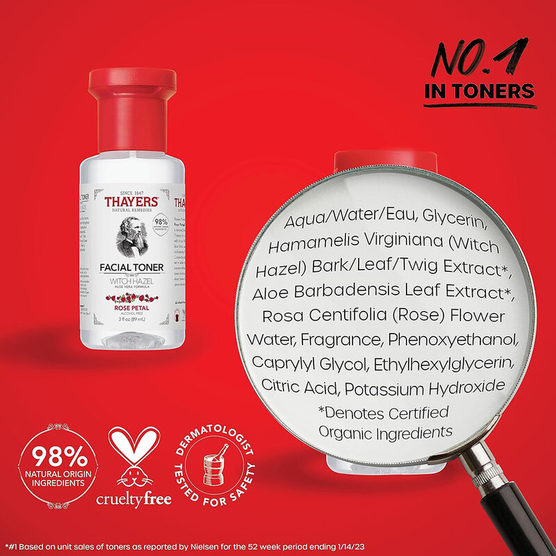 Thayers Rose Witch Hazel Toner 89ml