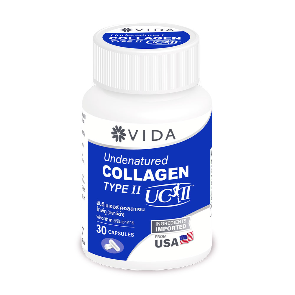 Vida Undenatured Collagen TypeII UC-IITM 30 Capsules