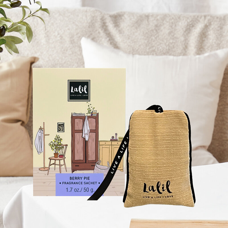 Lalil Berry Pie Fragrance Sachet 50g ( สินค้าหมดอายุ : 2026.04.10 ) 