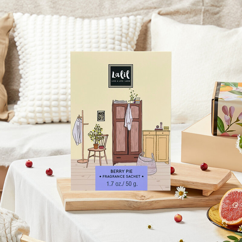 Lalil Berry Pie Fragrance Sachet 50g ( สินค้าหมดอายุ : 2026.04.10 ) 