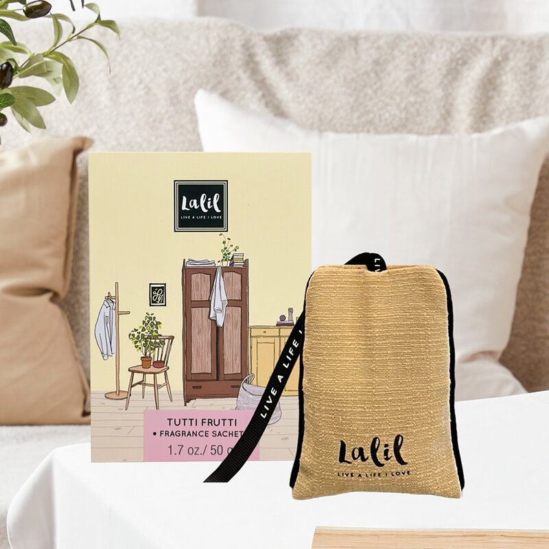 Lalil Tutti Frutti Fragrance Sachet 50g ( สินค้าหมดอายุ : 2026.04.10 ) 