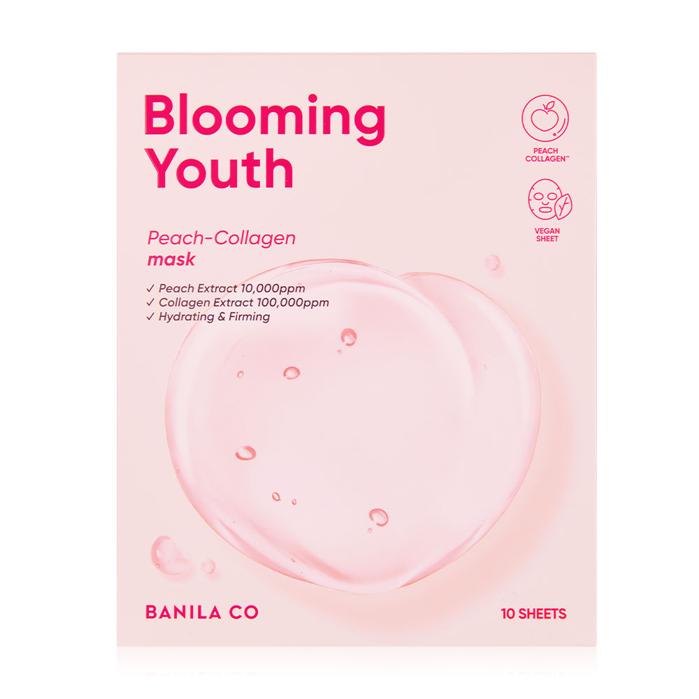 Banila Co Blooming Youth Peach Collagen Mask 20g