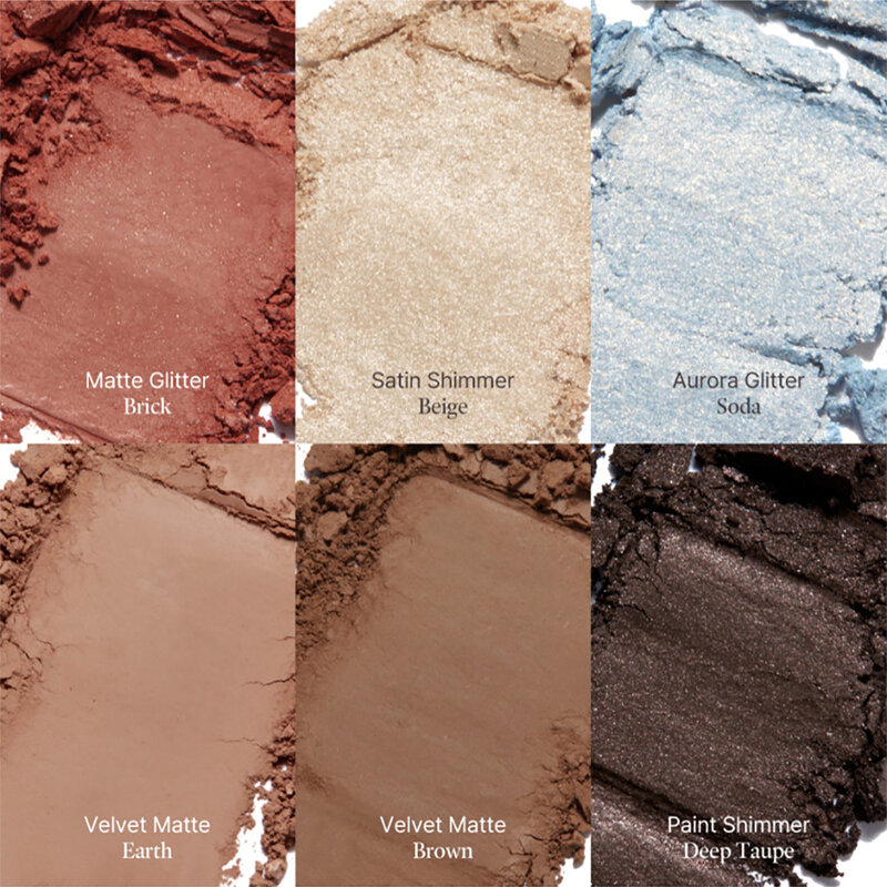 Laka Forever 6 Eye Palette 7g #01 Beginning