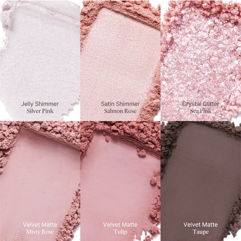 Laka Forever 6 Eye Palette 7g #03 Prim Rose