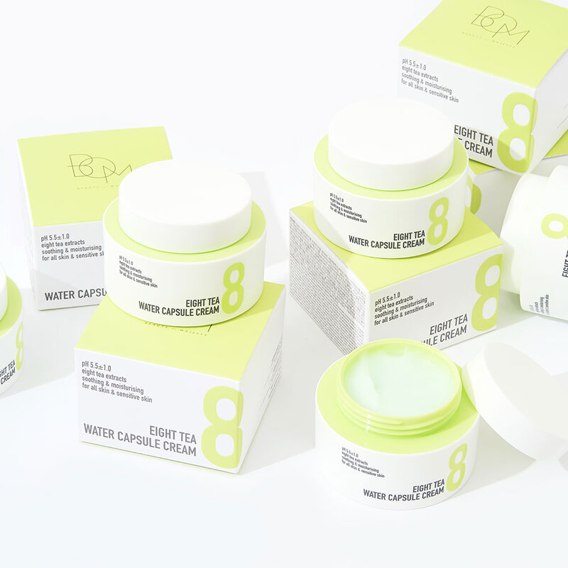 BOM Eight Tea Water Capsule Cream 50g