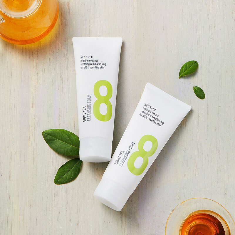 BOM Eight Tea Cleansing Foam 150ml
