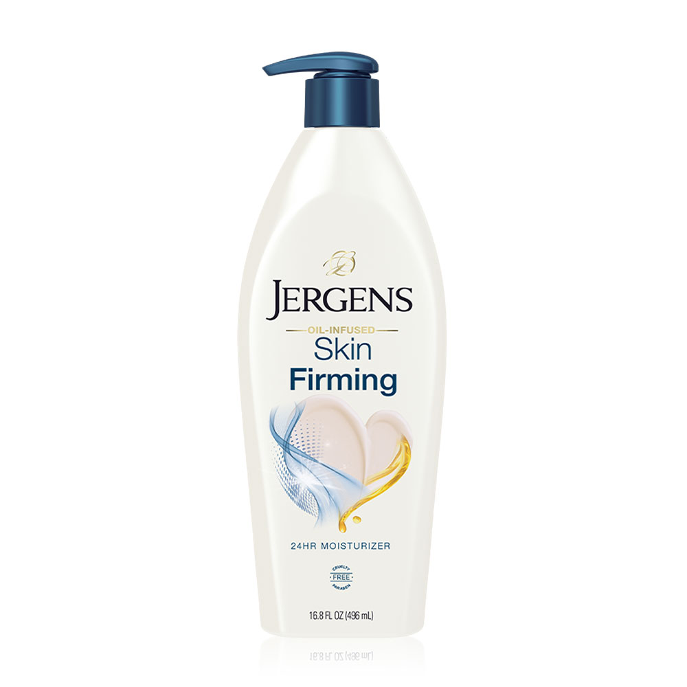 Jergens Oil-Infused Skin Firming 24-Hour Moisturizer 496ml