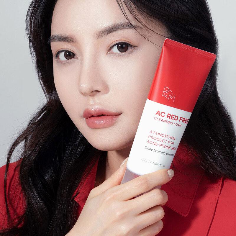 BOM AC Red Free Cleansing Foam 150ml
