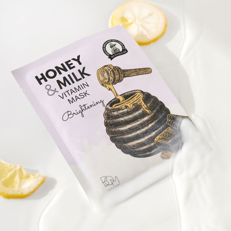 BOM Honey A25gnd Milk Vitamin Mask - Brightening 25g