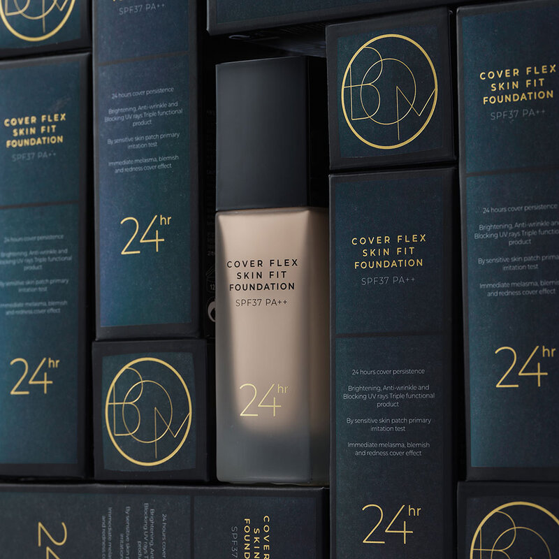 BOM Cover Flex Skin Fit Foundation 30ml #23 Natural Beige
