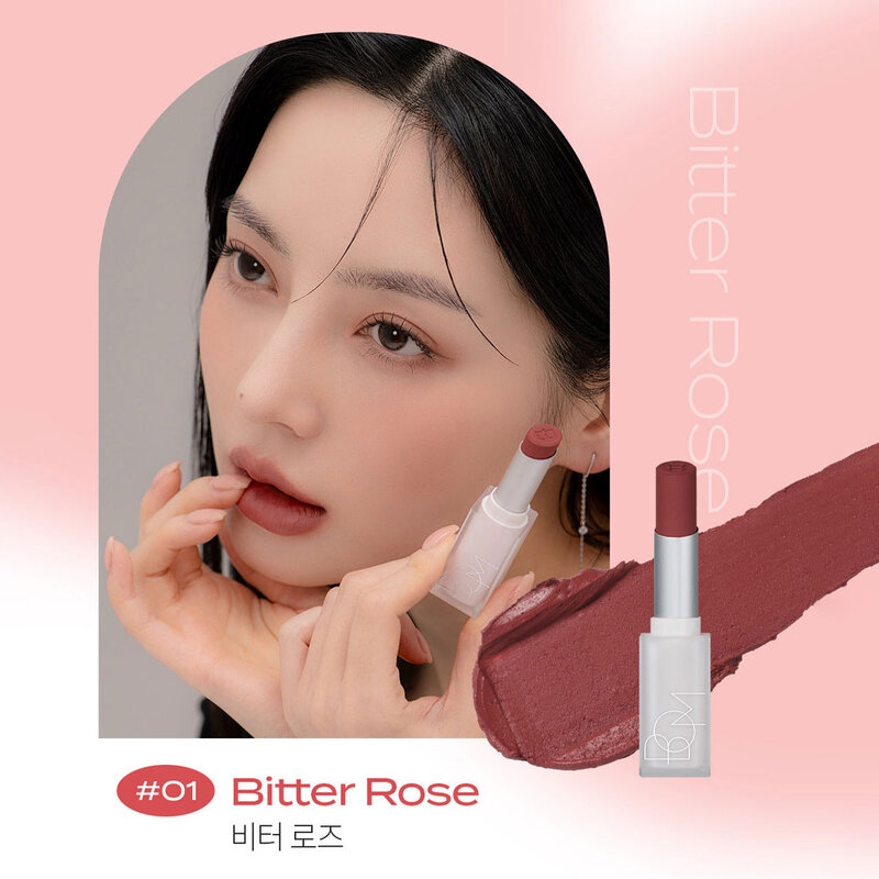 BOM Cloud Blur Lipstick 3.3g #01 Bitter Rose