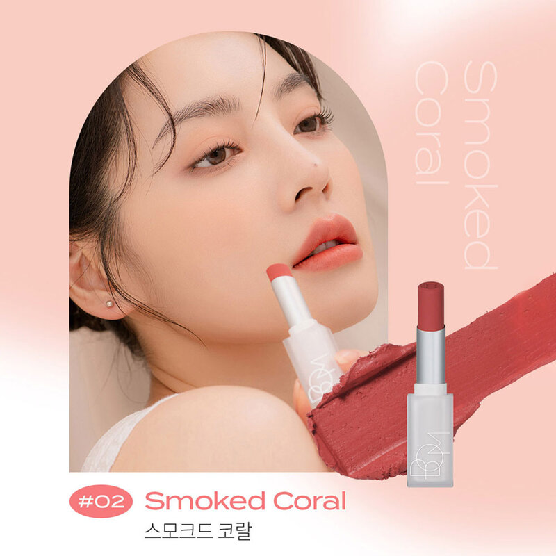BOM Cloud Blur Lipstick 3.3g #02 Smoked Coral