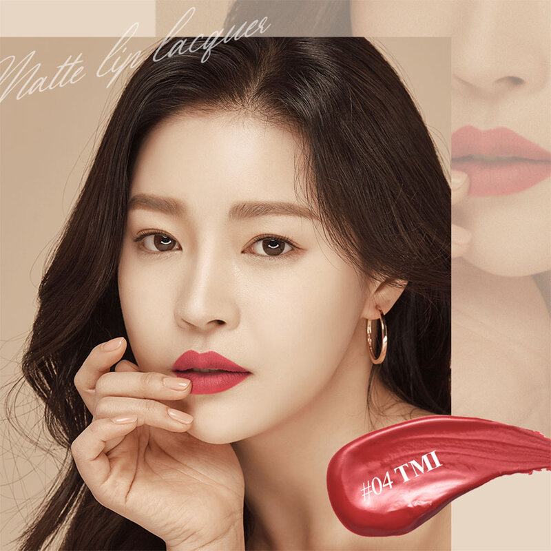 BOM OMG Matt Lip Lacquer 4g #04 TMI