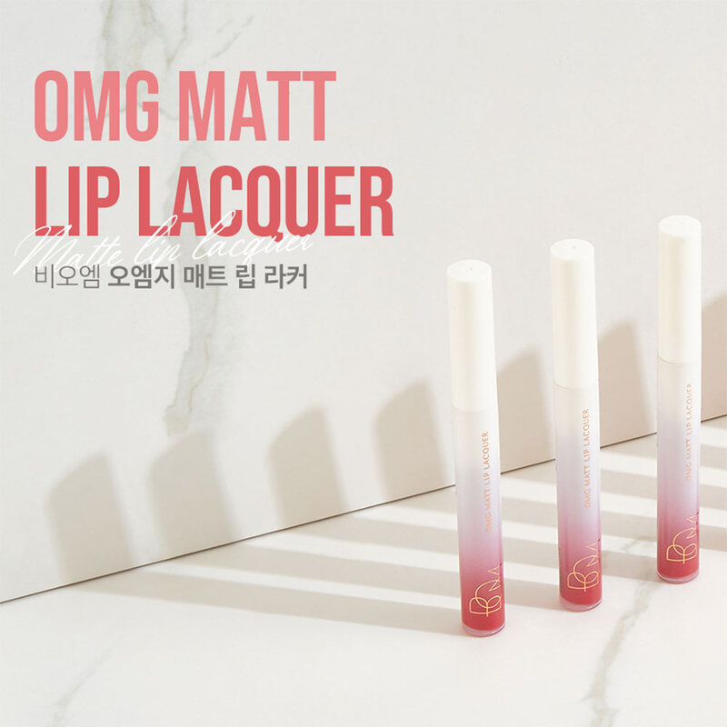 BOM OMG Matt Lip Lacquer 4g #06 XOXO