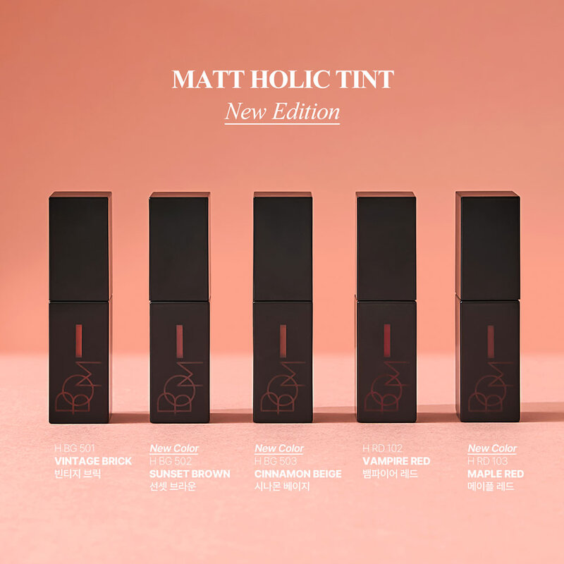 BOM Matt Holic Tint H RD 8.5g #102 Vampire Red