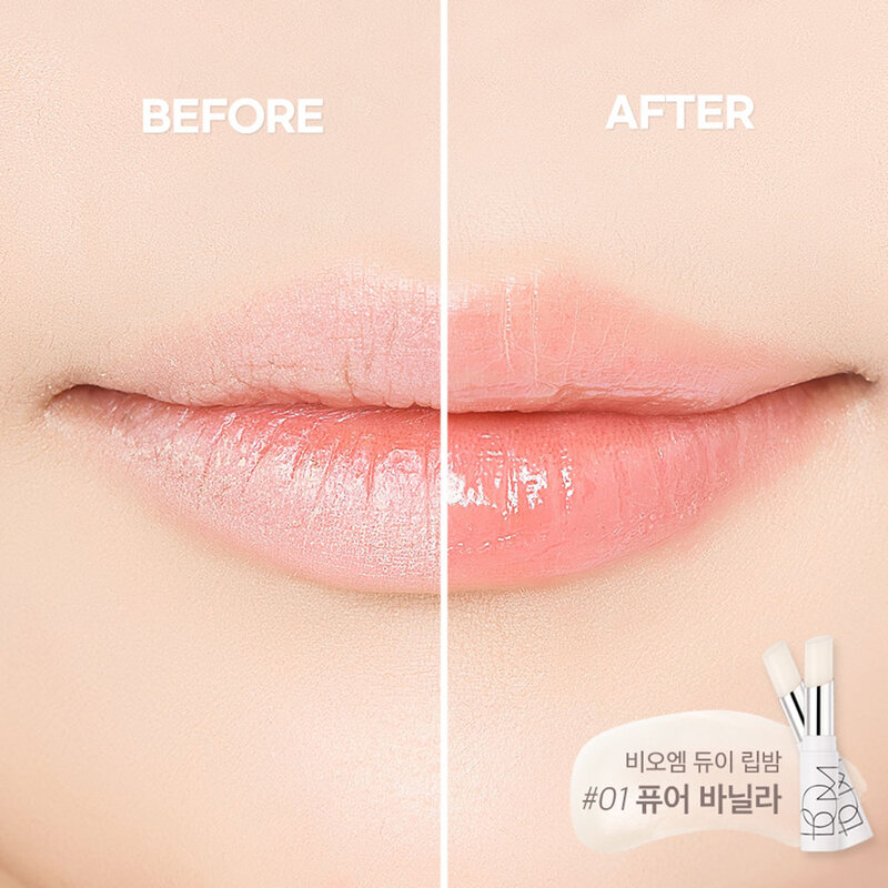 BOM Dewy Lipbalm 4.5g #01 Pure Vanilla