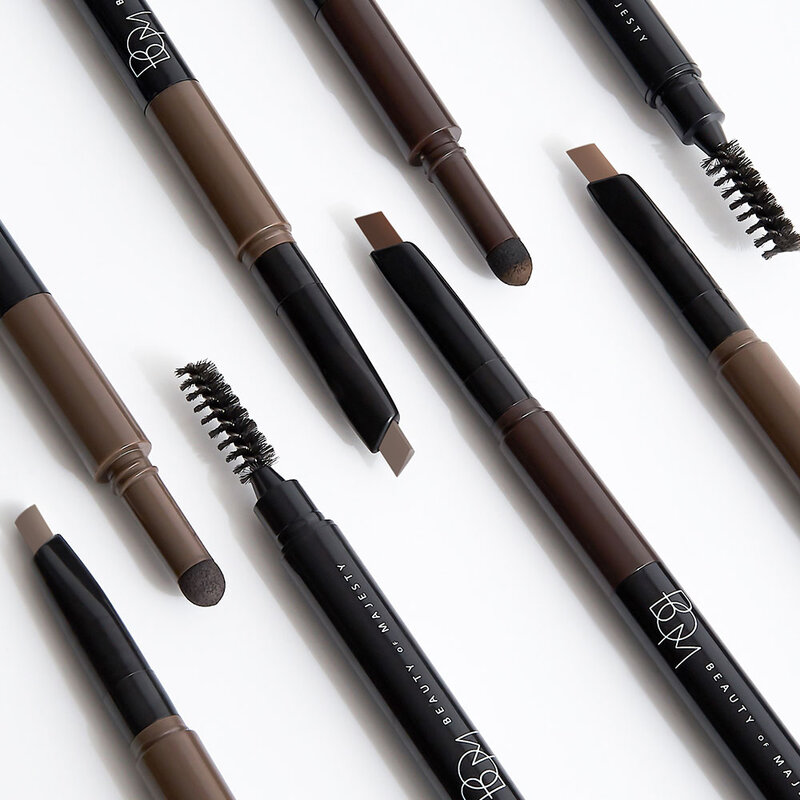 BOM 3IN1 Triple Edge Eyebrow 0.6g #01 Gray Brown