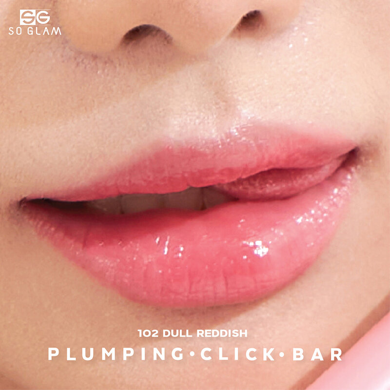 So Glam Plumping Click Bar 3g #102 Dull Reddish