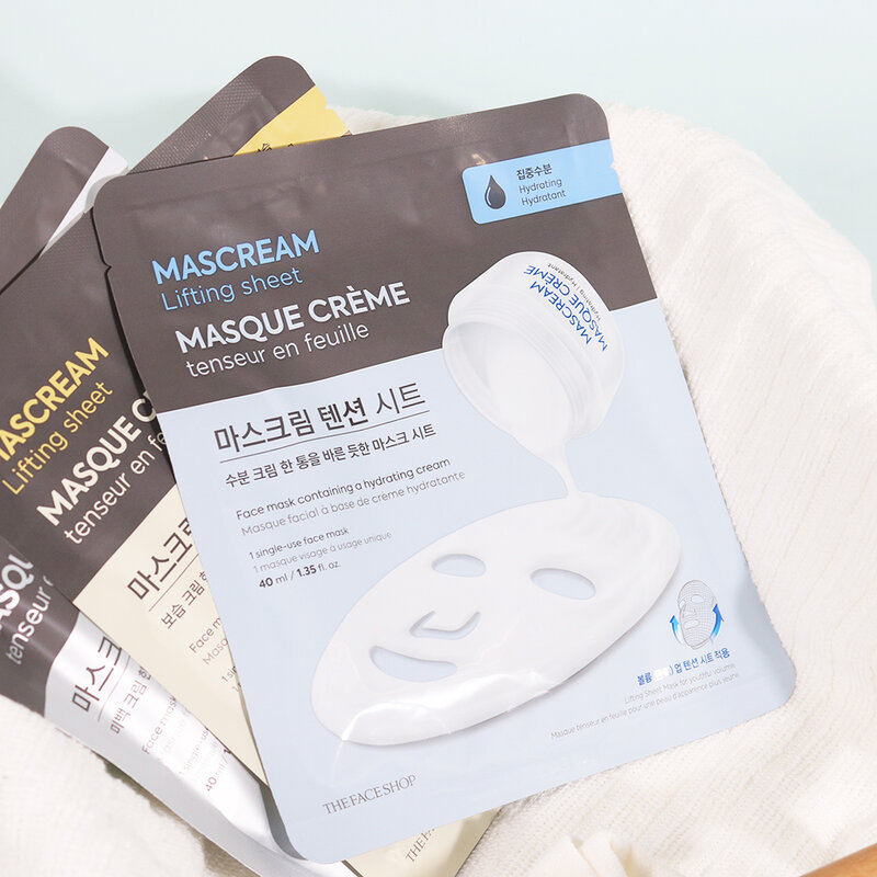 The Face Shop Intense Hydrating Mascream Tension Sheet 40ml