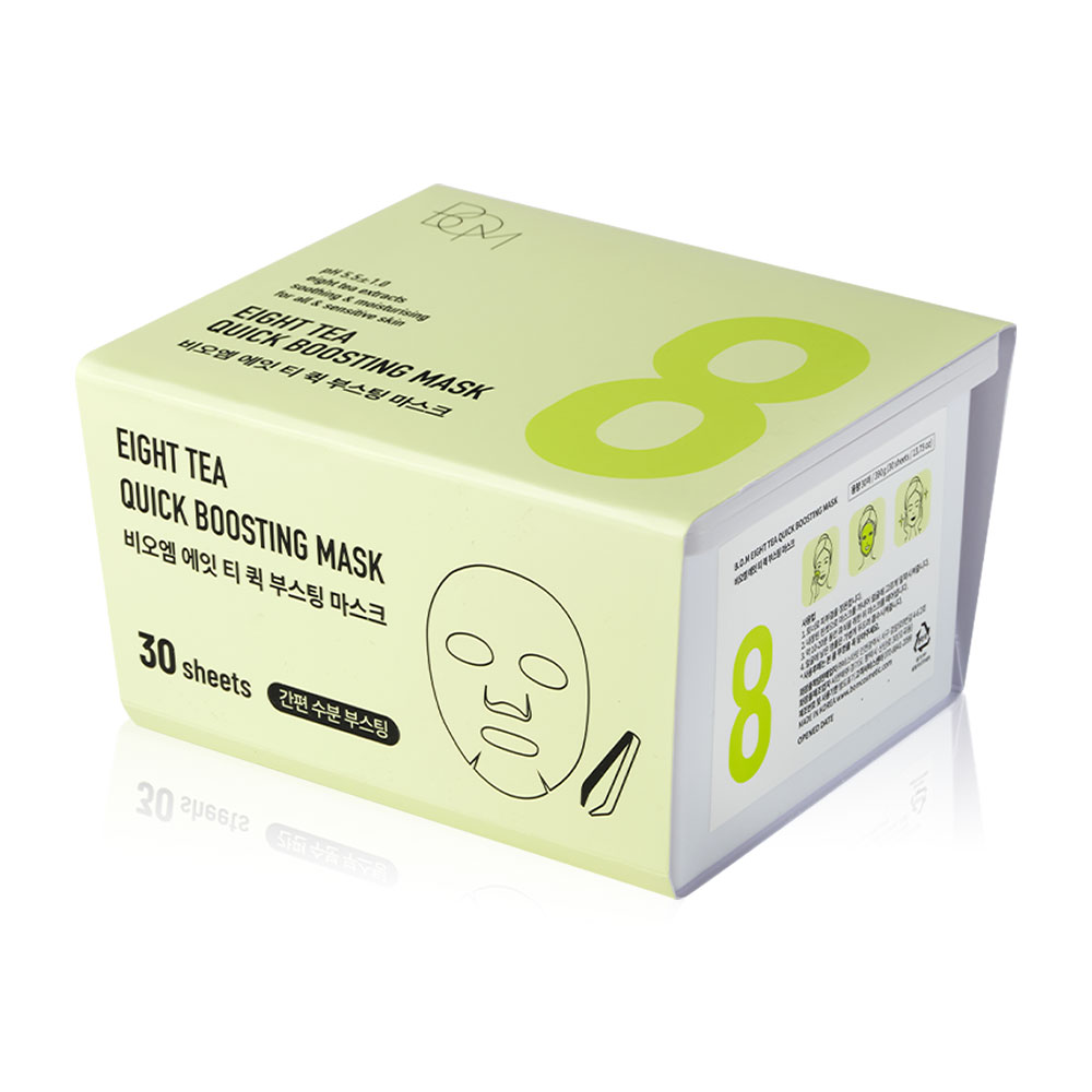 BOM Eight Tea Quick Boosting Mask 390g