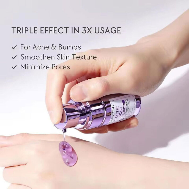 SKINTIFIC Lactic Acid Skin Renewal Exfoliating Serum 20ml