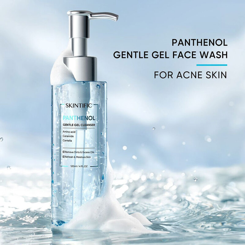 SKINTIFIC Panthenol Gentle Gel Cleanser 120ml