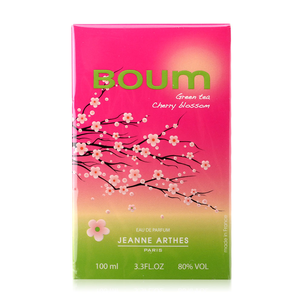 Jeanne Arthes Boum Green Tea Cherry Blossom EDP 100ml
