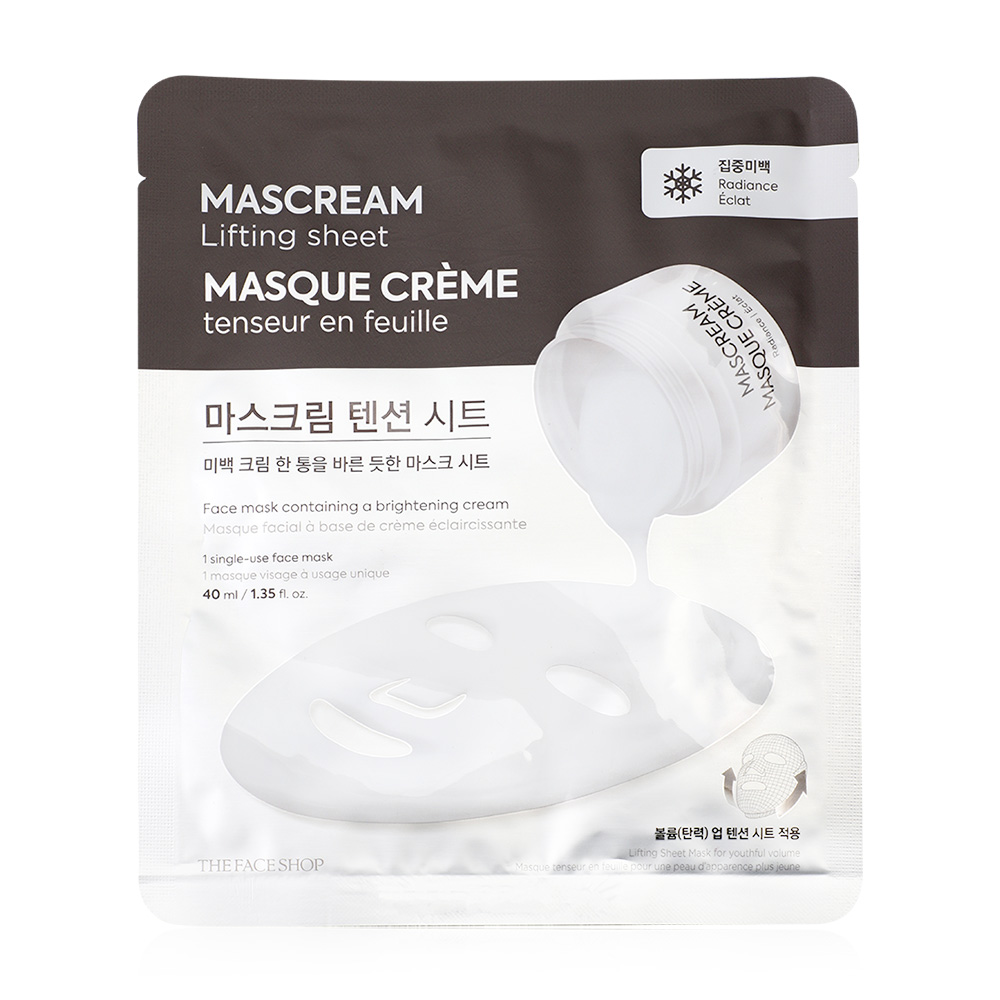 The Face Shop Intense Radiance Mascream Tension Sheet 40ml