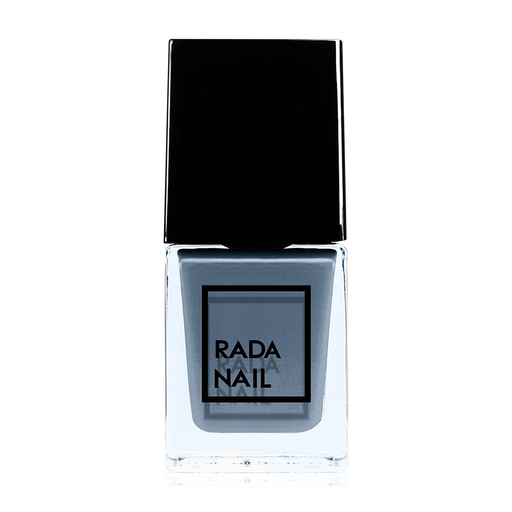 Rada Nail Gel Effect Nail Polish 11ml #Dark Grey