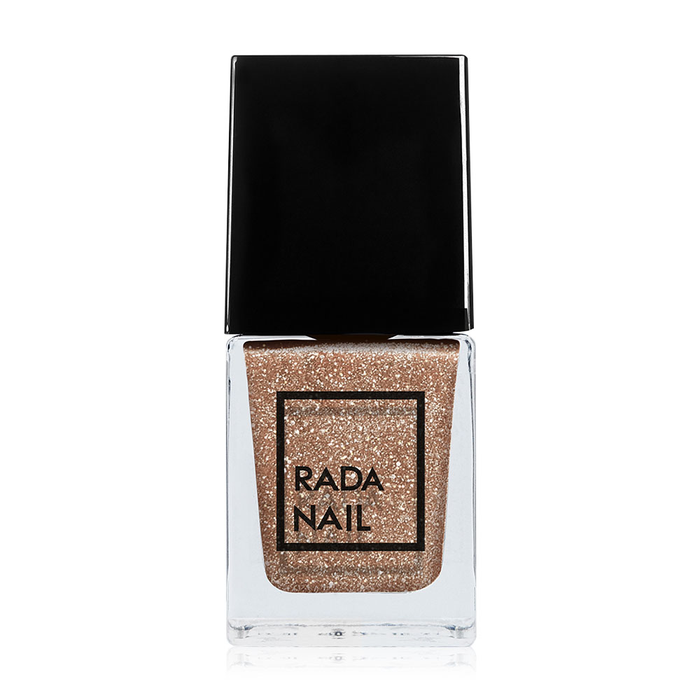 Rada Nail Gel Effect Nail Polish 11ml #Brown Sandy