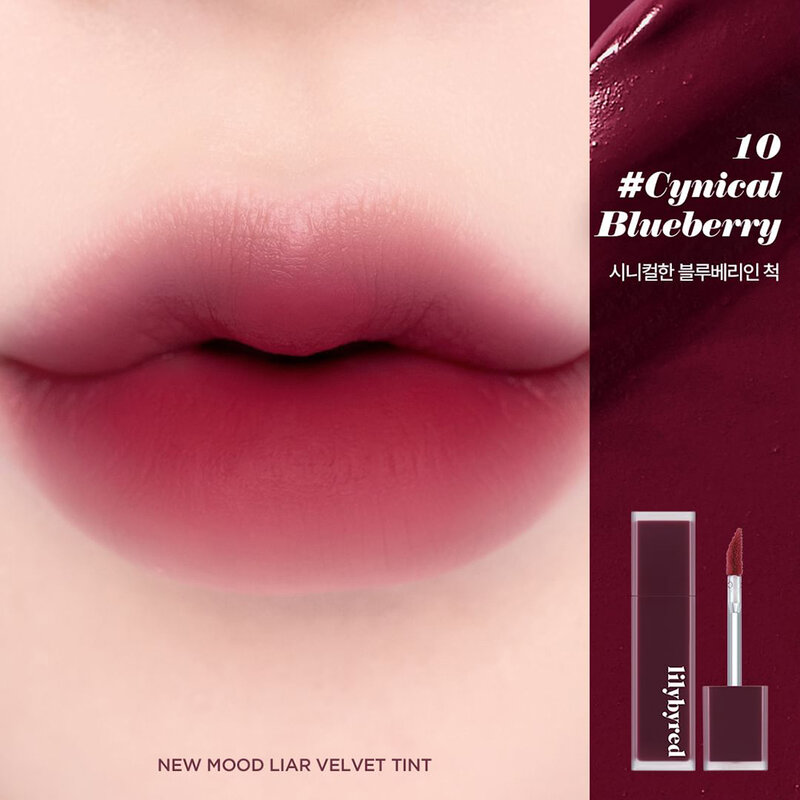 Lilybyred Mood Liar Velvet Tint 4g #10 Cynical Blueberry