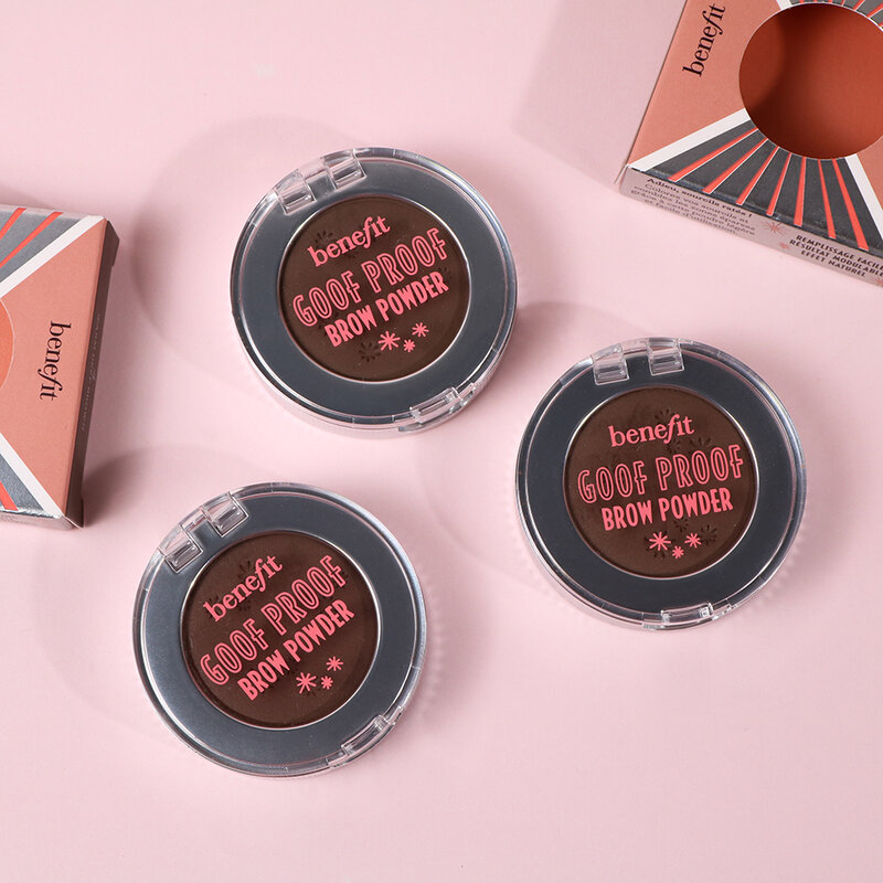 Benefit Goof Proof Brow Powder 1.9g #3 Warm Light Brown ( สินค้าหมดอายุ : 2026.04.01 ) 