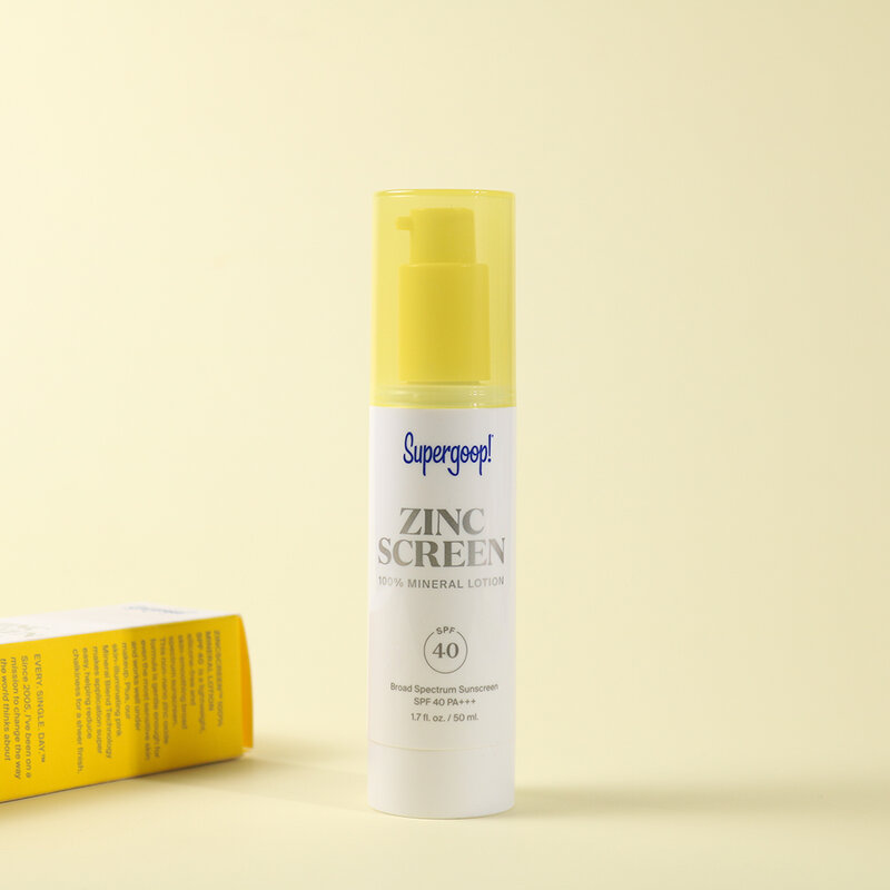 Supergoop Zincscreen 100% Mineral Lotion SPF40 PA+++ 50ml