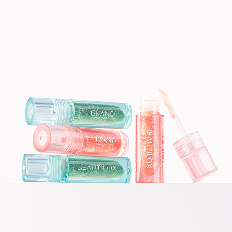 Beautilox Grand Shimmer Water Gloss 2g #Peach Crystal