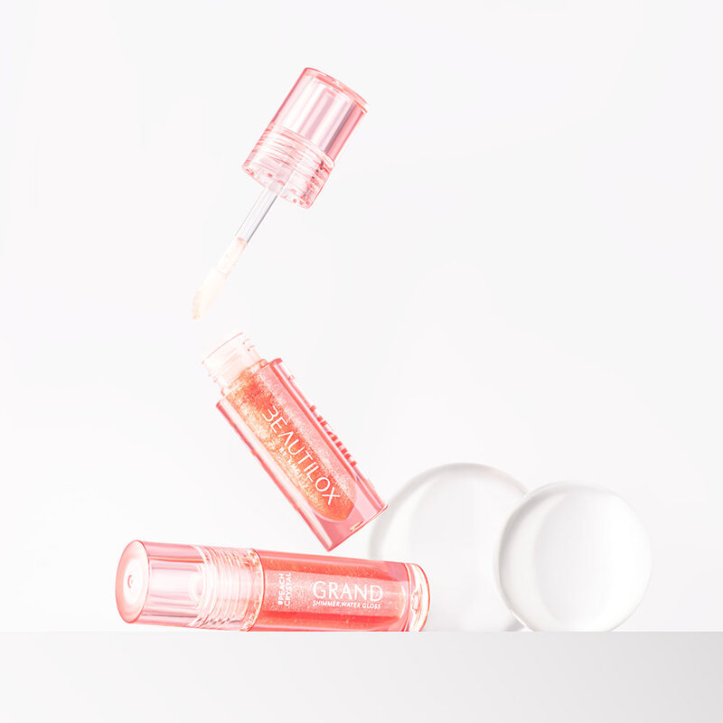 Beautilox Grand Shimmer Water Gloss 2g #Peach Crystal