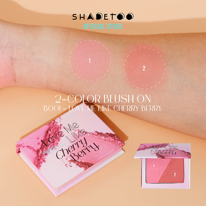 ShadeToo 2 Color Blush On Edition 6.3g #B001 Love Me Like Cherry Berry