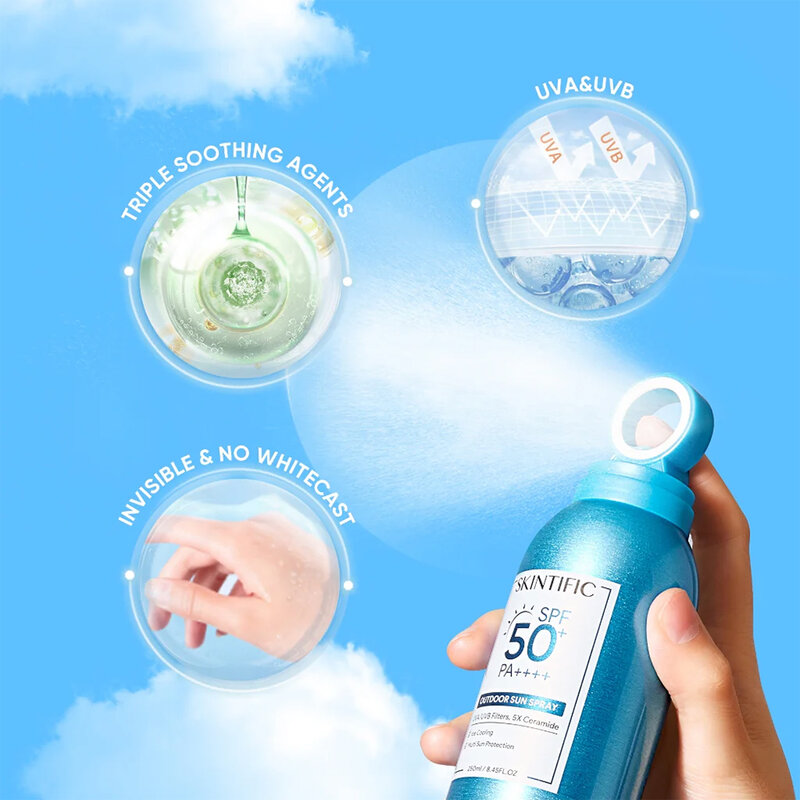 SKINTIFIC Outdoor Sun Spray SPF50+ PA++++ 250ml