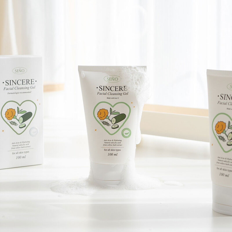 Seno Sincere Facial Cleansing Gel 100ml