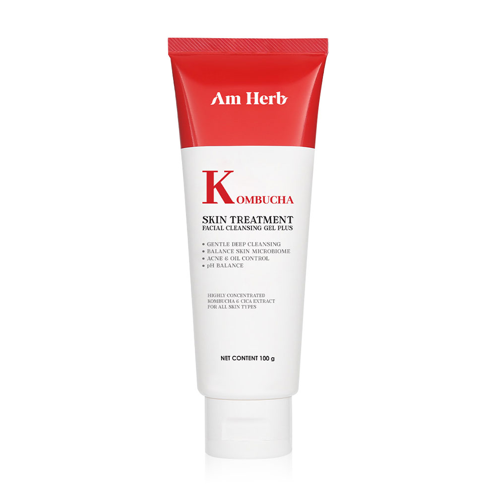 Am Herb Kombucha Skin Treatment Facial Cleansing Gel 100g
