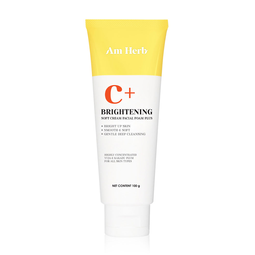 Am Herb Brightening Soft Cream Facial Foam 100g