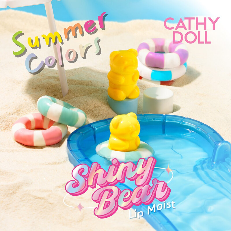 Cathy Doll Shiny Bear Lip Moist 1.1g #07 Sunset Beach
