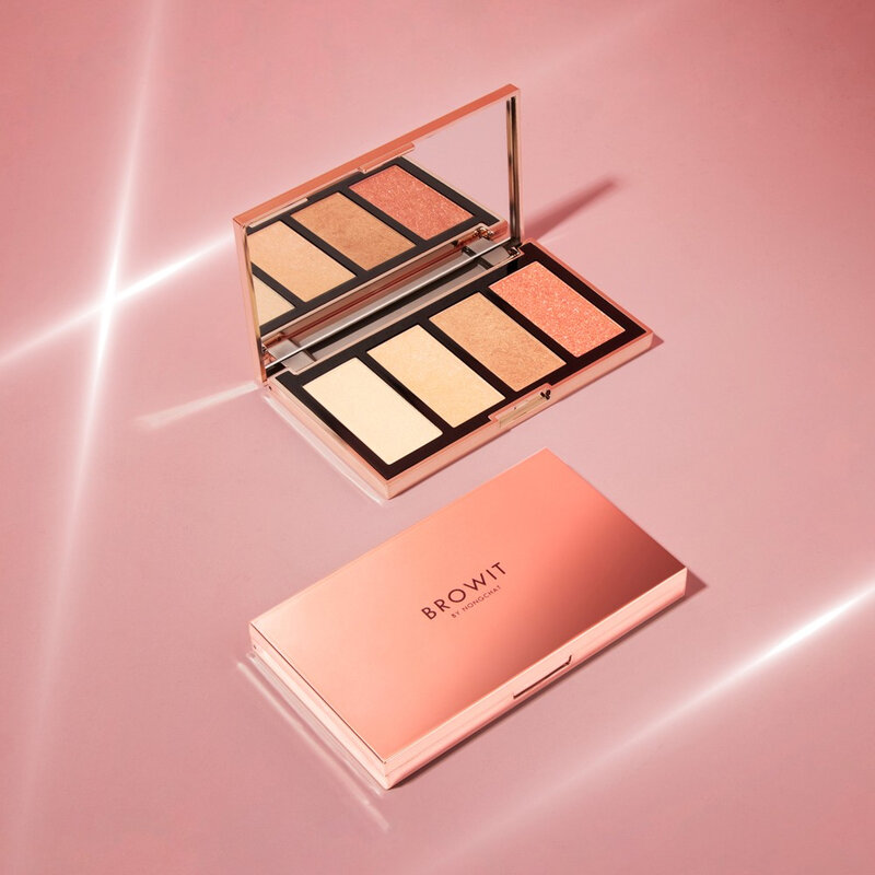 Browit Show Glow Highlighter Palette ( สินค้าหมดอายุ : 2026.03.24 ) 