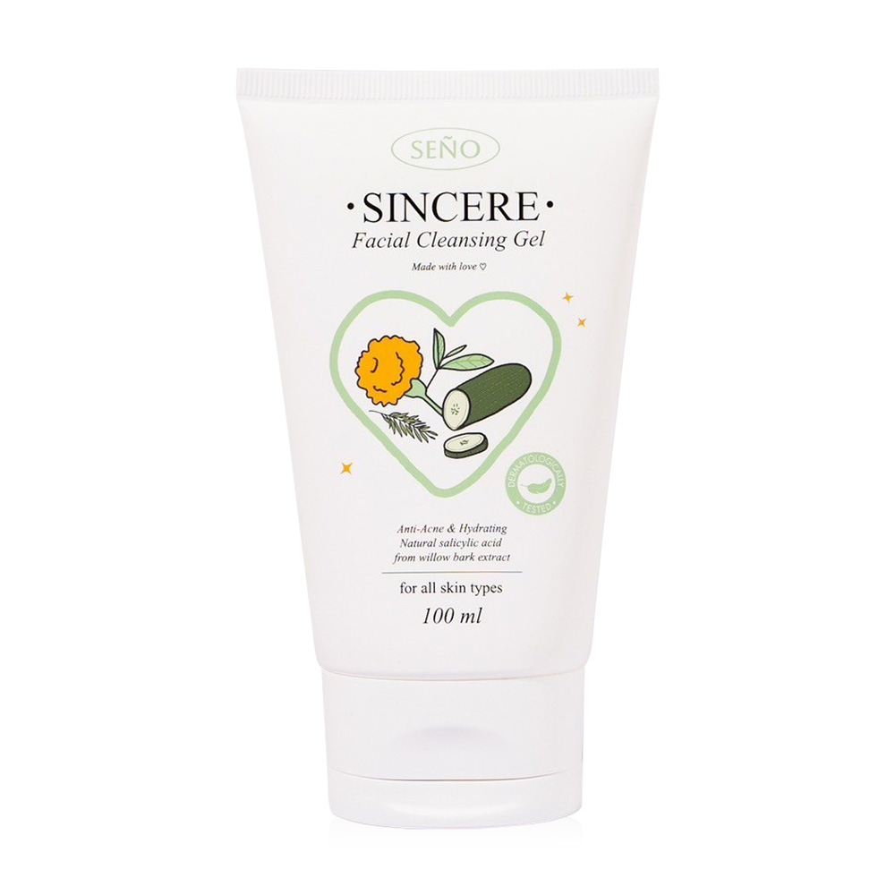 Seno Sincere Facial Cleansing Gel 100ml